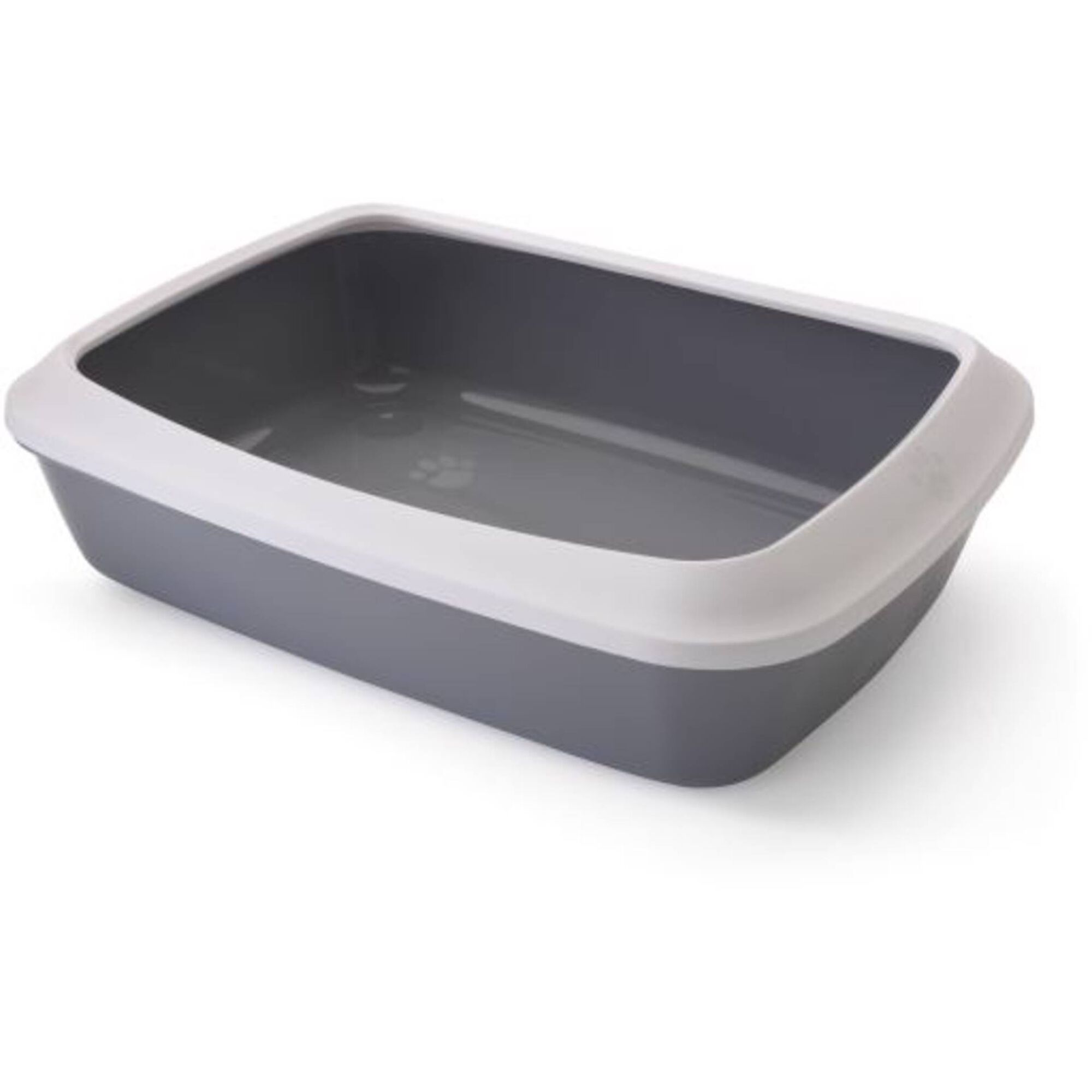 Tabuleiro de Areia para Gato Cinza