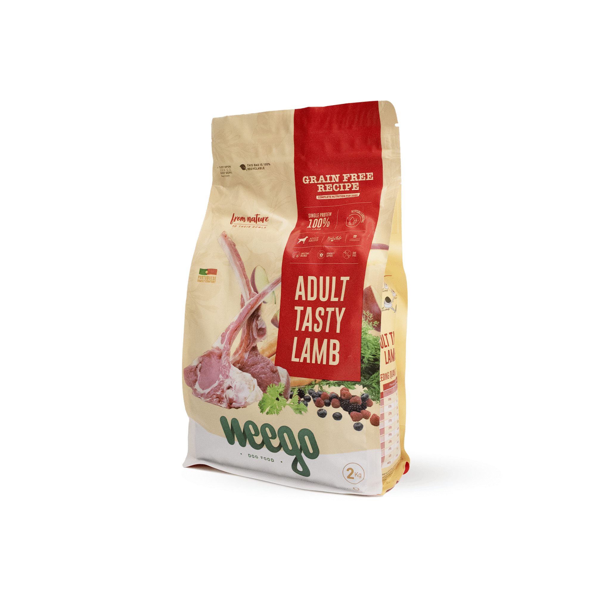 Ração para Cão Adulto Borrego Grain Free