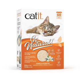 Absorvente para Gato Aglomerante Natural Casca de Ervilha e Baunilha