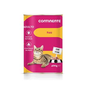 Comida Húmida para Gato Adulto Patê Atum Lata Comida Húmida para Gato Adulto Patê Atum Lata