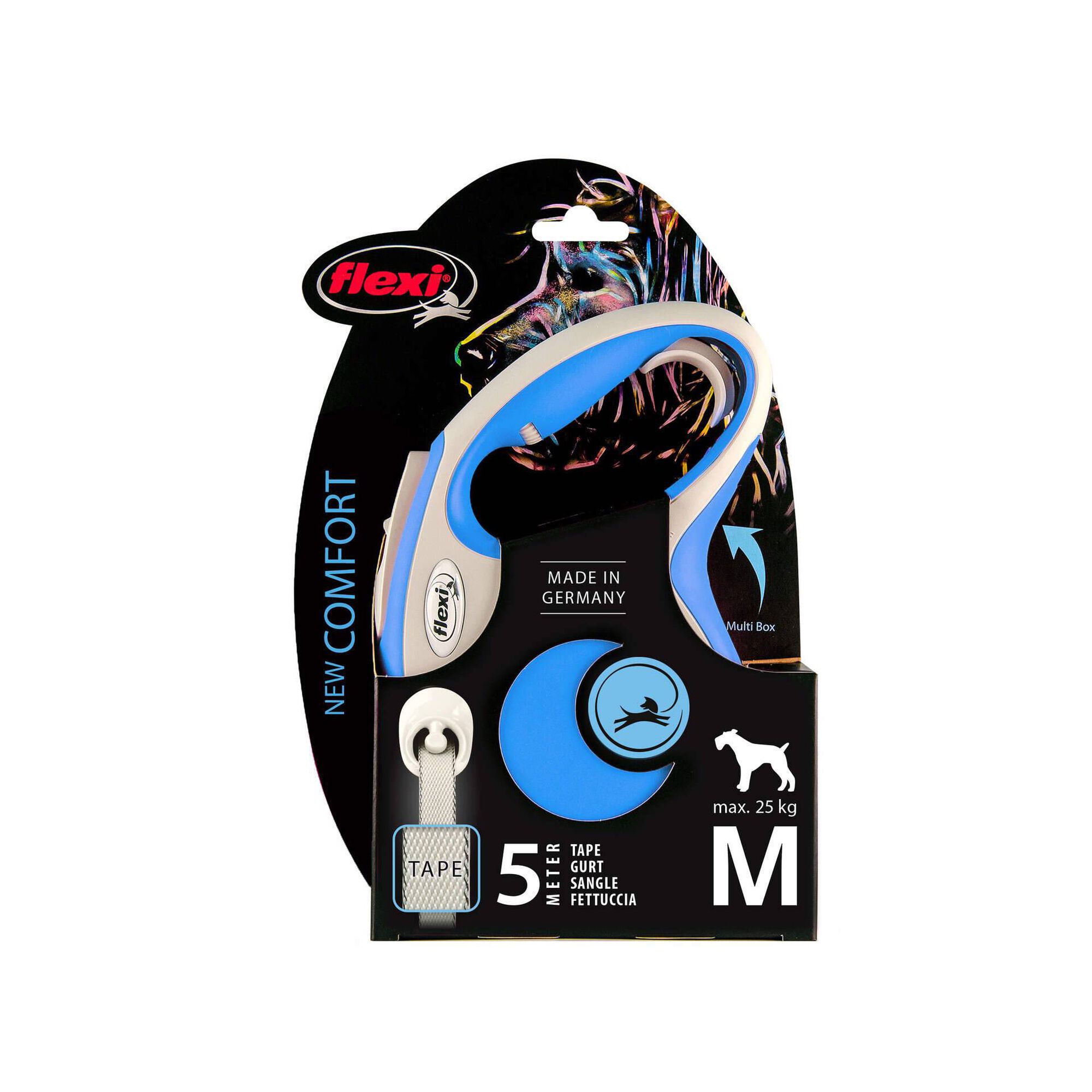 Trela para Cão New Confort Tape Azul