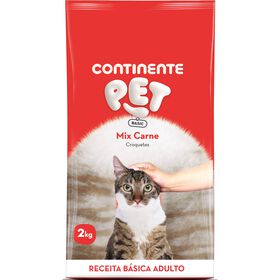Ração para Gato Adulto Croquetes Carne