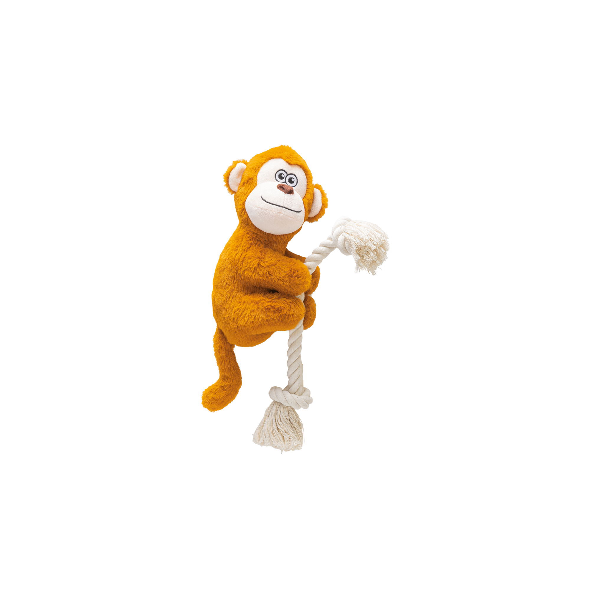 Brinquedo para Cão Peluche de Corda Macaco