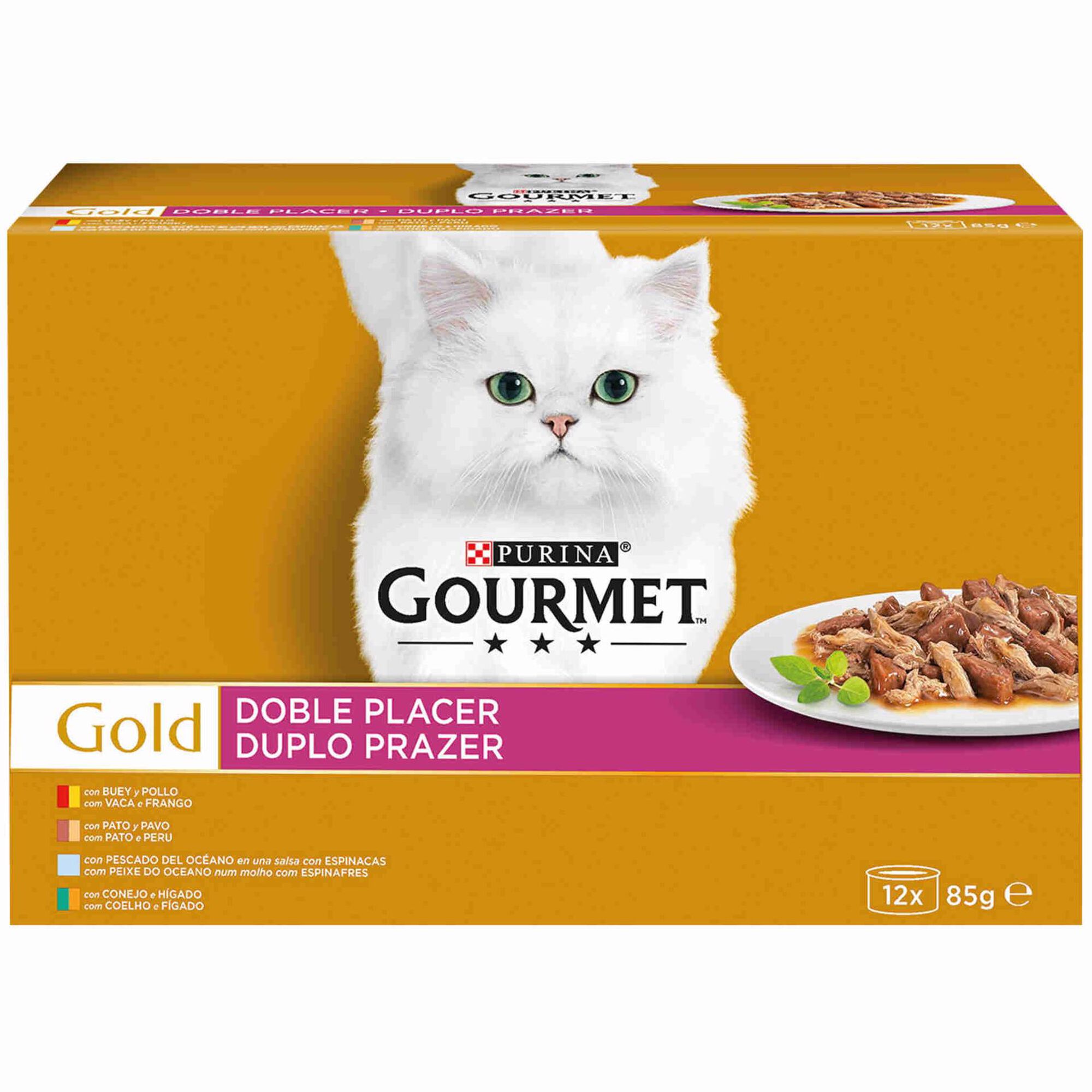 Comida Húmida para Gato Seleção Duplo Prazer Multipack