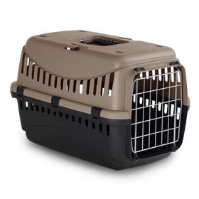 Transportadora para Gato Gipsy Porta Metal Eco Castanho