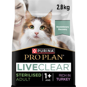 Ração para Gato Adulto Esterilizado Live Clear Peru