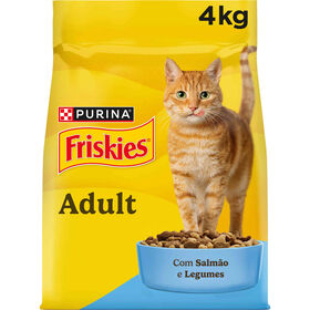 Ra&ccedil;&atilde;o para Gato Adulto Salm&atilde;o e Atum Purina Friskies