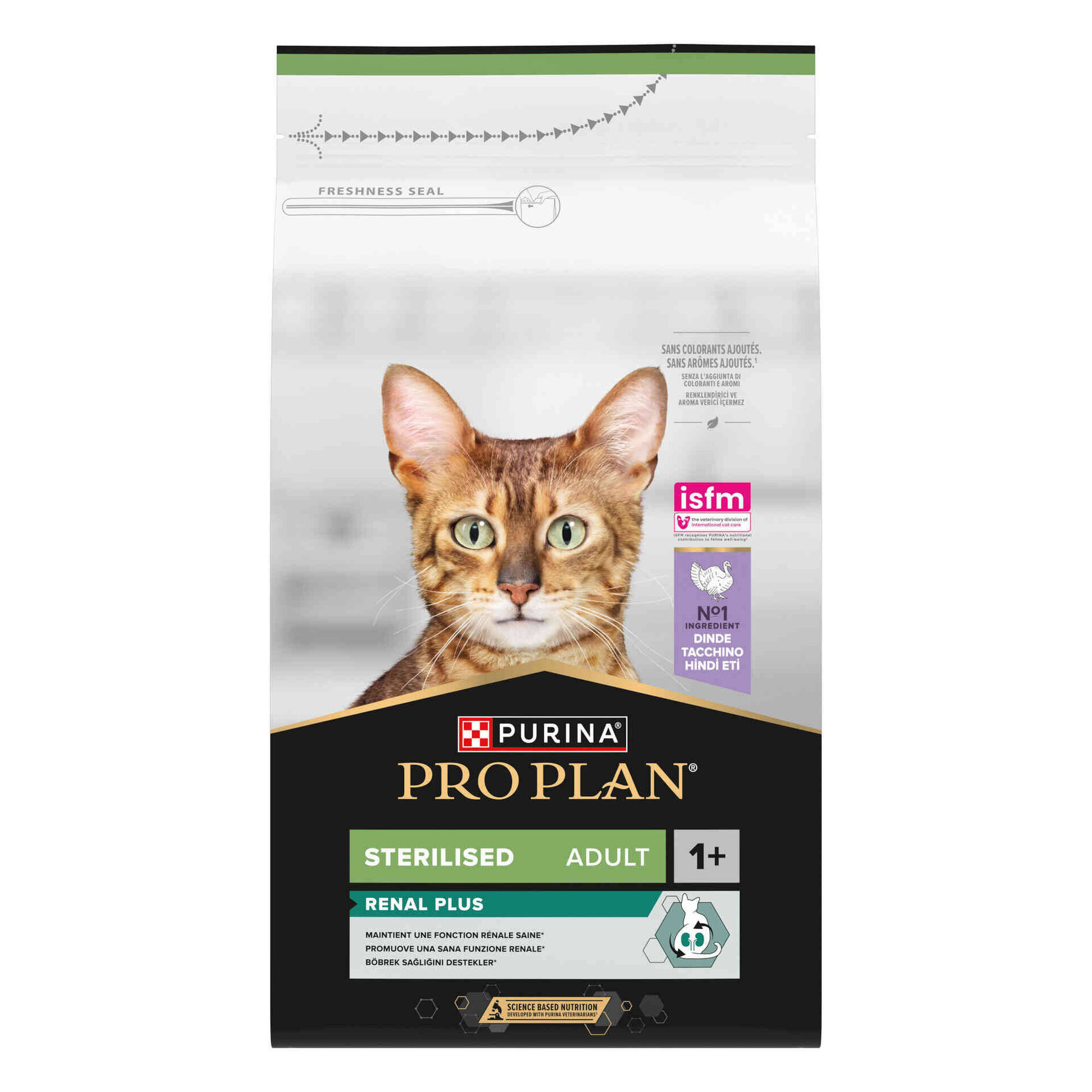 Ra&ccedil;&atilde;o para Gato Adulto Esterilizado Renal Plus Peru Purina Pro Plan
