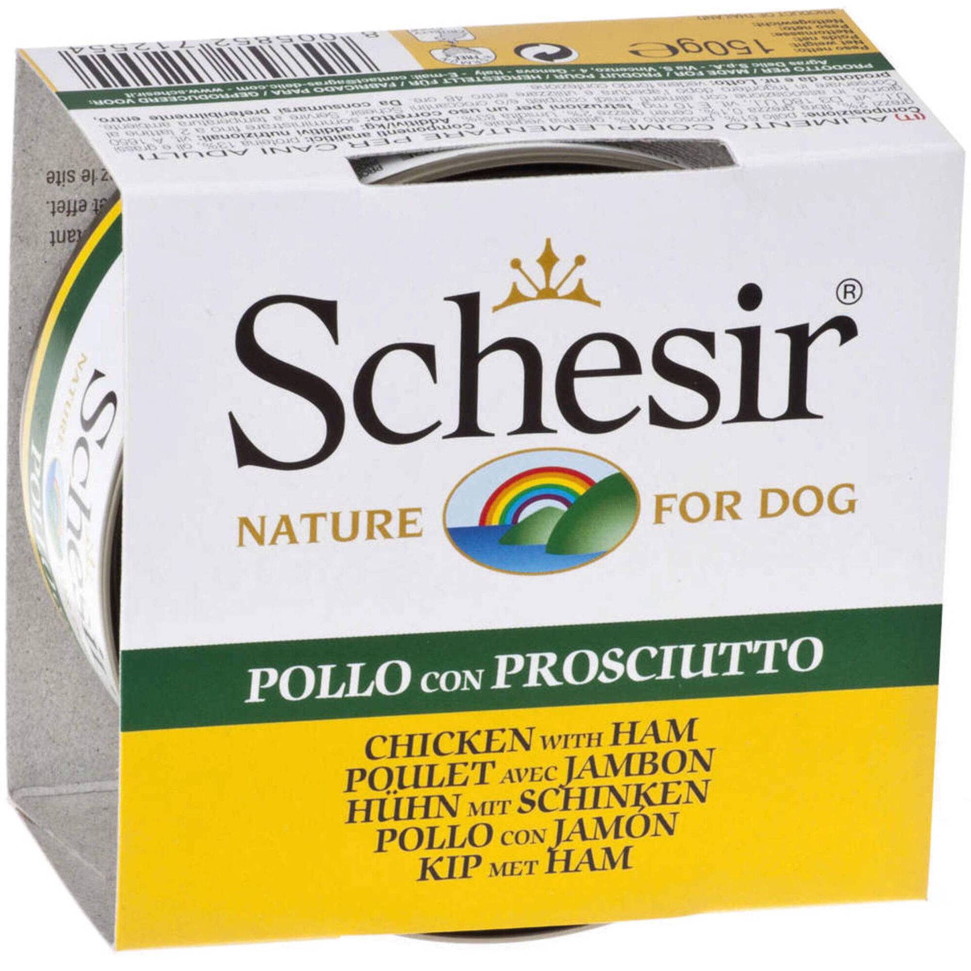 Comida Húmida para Cão Frango e Presunto Terrina