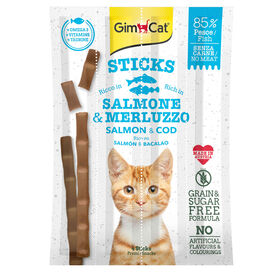 Snack para Gato Sticks Salmão Snack para Gato Sticks Salmão