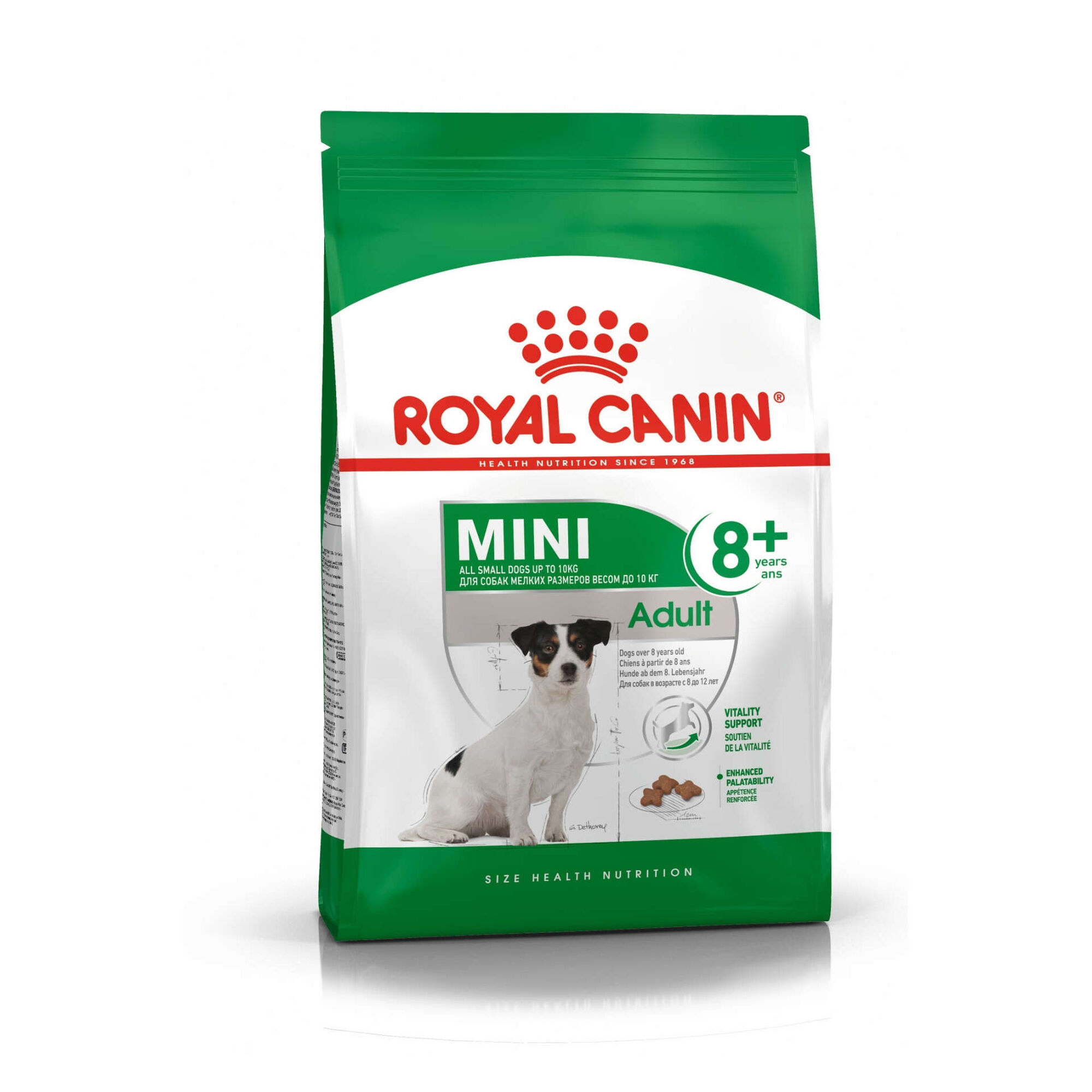 Ração para Cão Sénior Mini Ageing +8