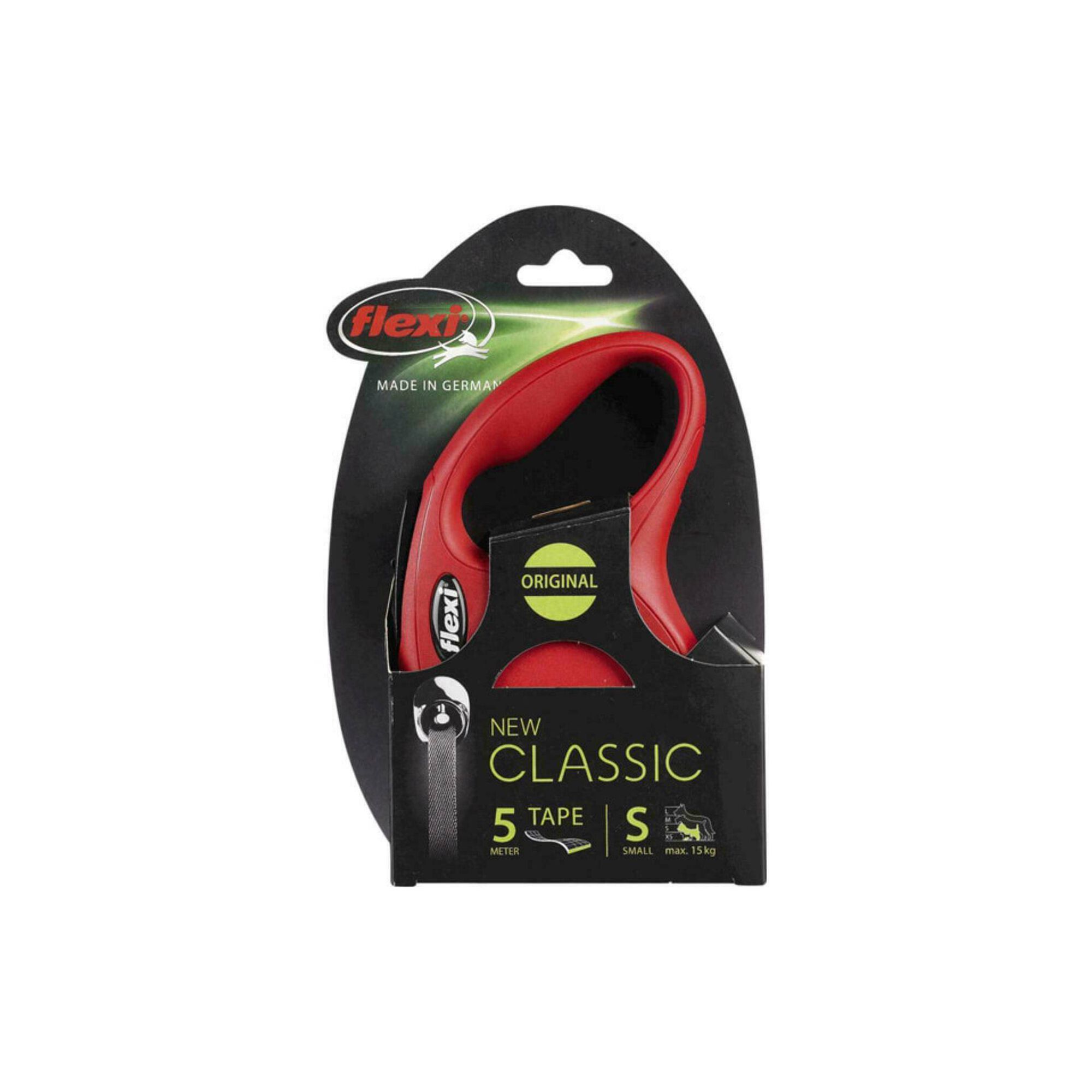 Trela para C&atilde;o New Classic Vermelha XS