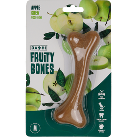 Snack para Cão Osso Mordedor Madeira Fruity Bone Maçã M