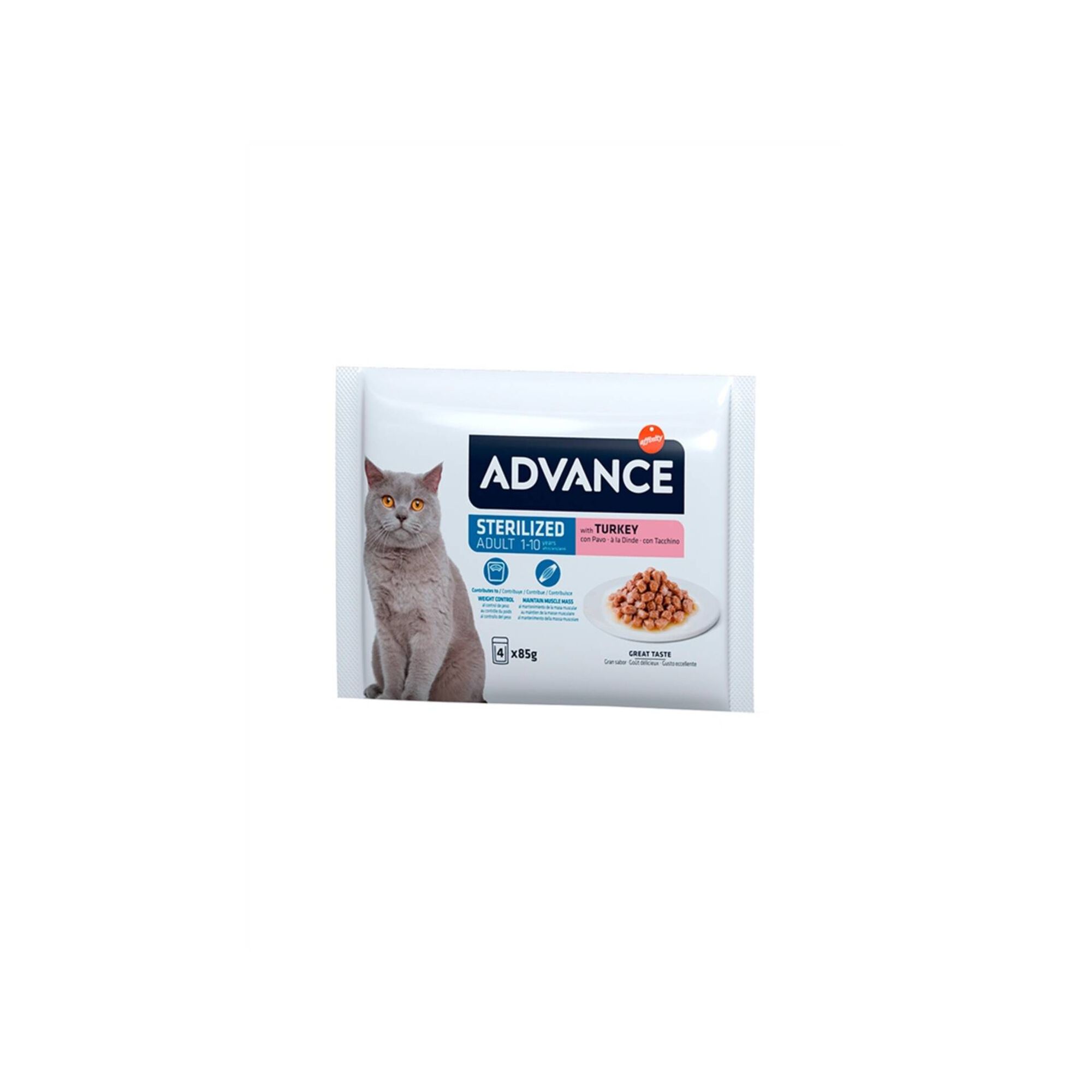 Comida Húmida para Gato Adulto Esterilizado Peru Multipack