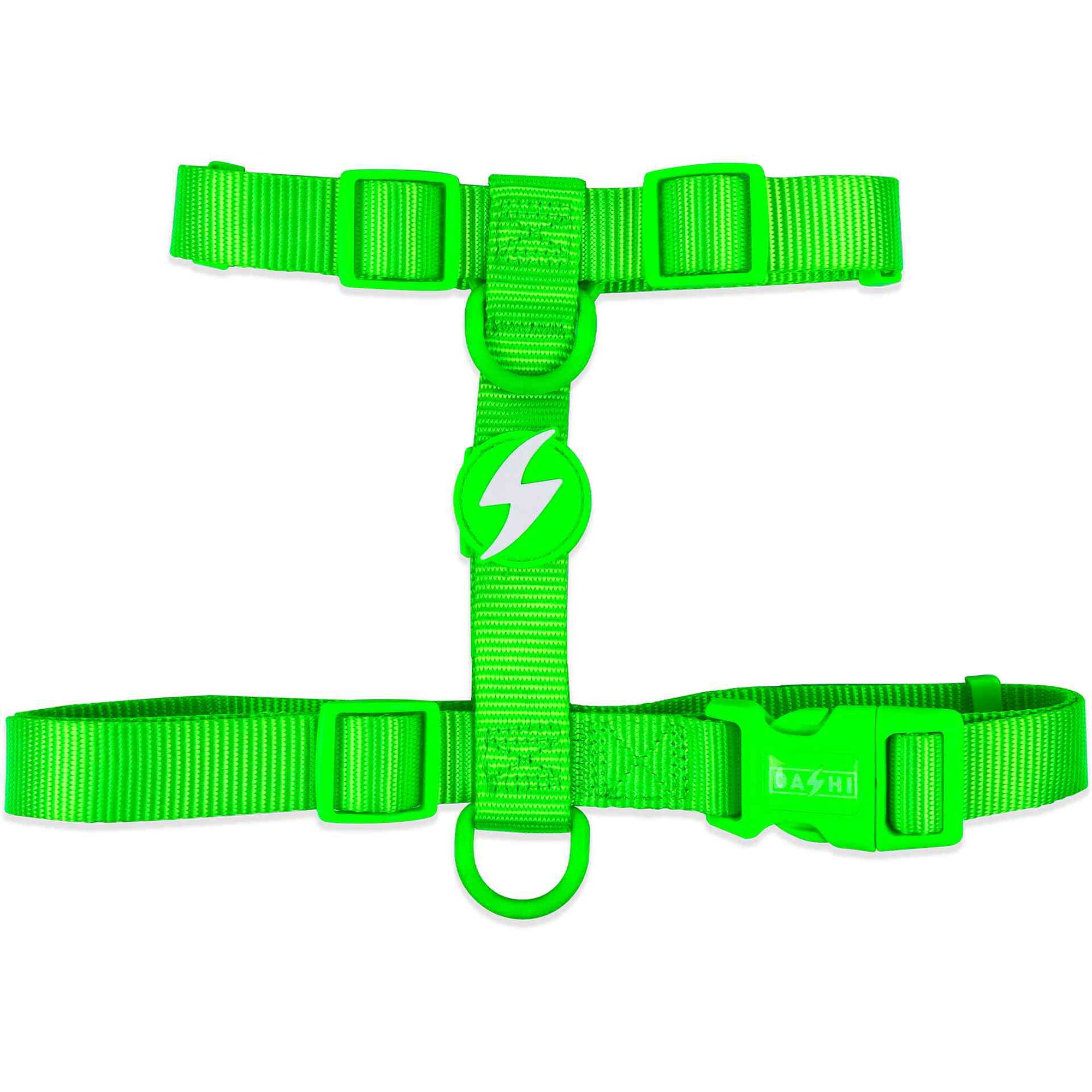 Arnês para Cão Verde Neon Arnês para Cão Verde Neon