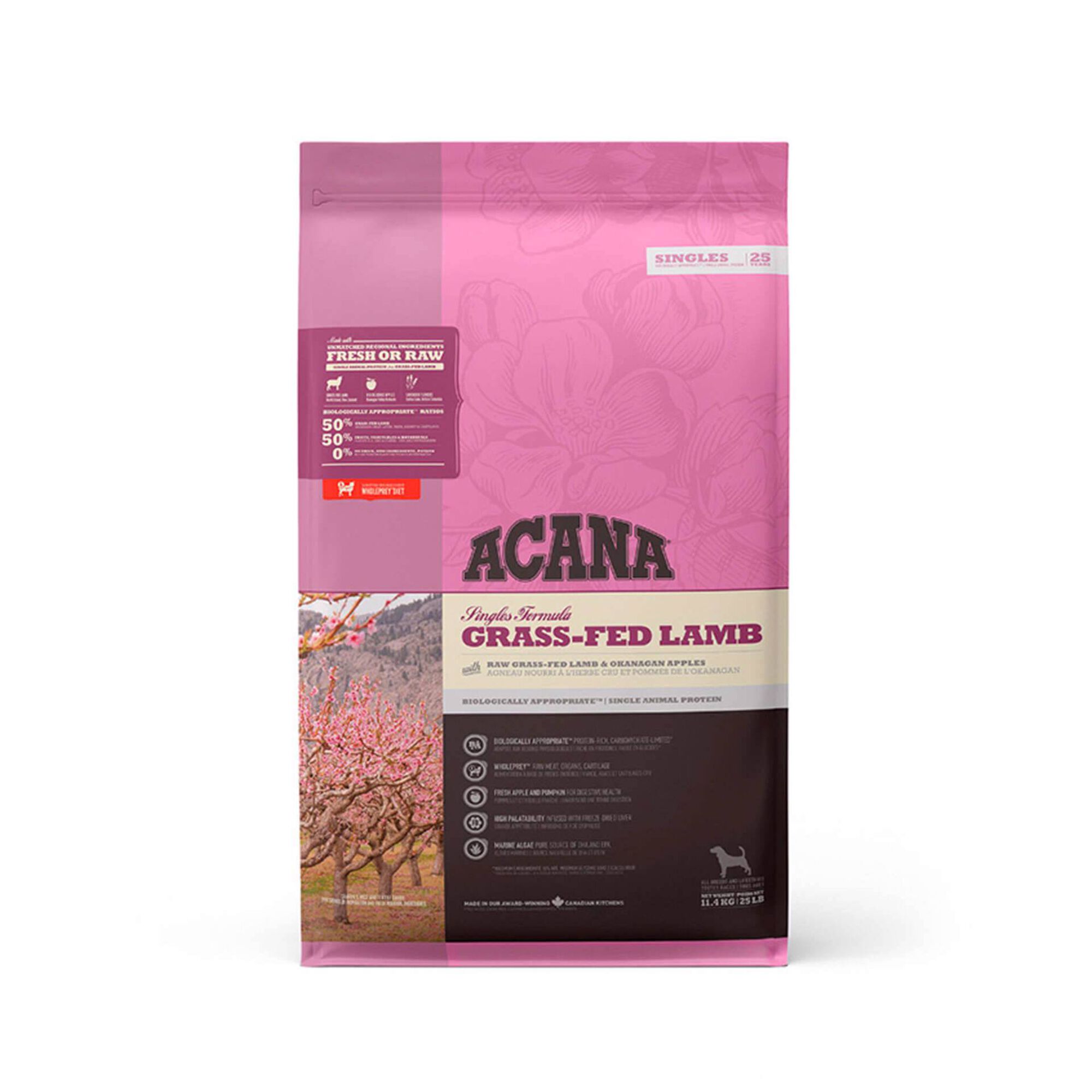 Ração para Cão Adulto Singles Grass-fed Lamb