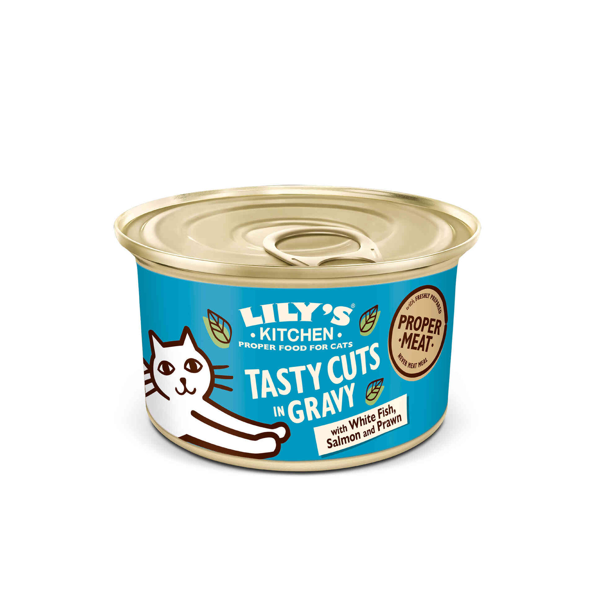 Comida Húmida para Gato Adulto Tasty Cuts Peixe