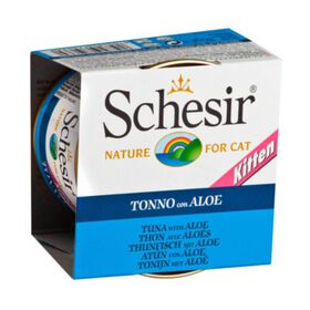 Comida Húmida para Gato Júnior Atum e Aloé Lata