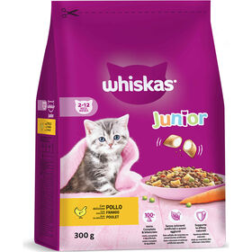 Ra&ccedil;&atilde;o para Gato J&uacute;nior Frango Whiskas