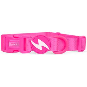 Coleira para Cão Rosa Neon