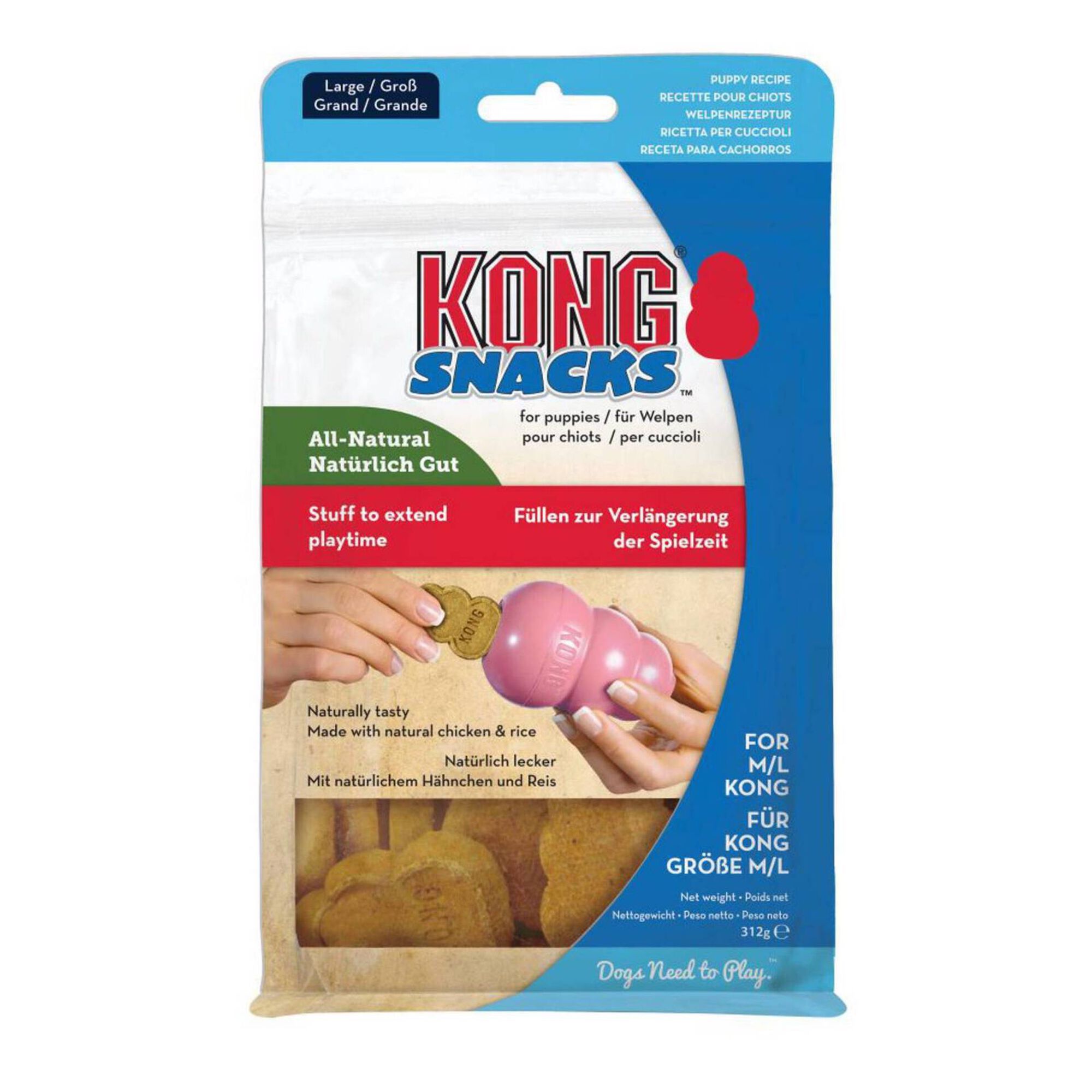 Snack para Cão Júnior Natural Frango e Arroz Snack para Cão Júnior Natural Frango e Arroz