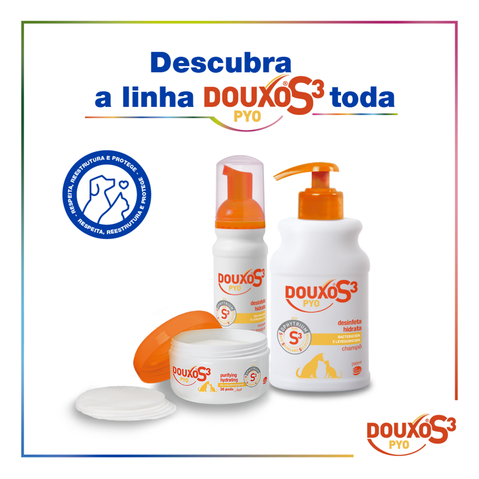 Mousse para Cão S3 Pyo 150 ml Mousse para Cão S3 Pyo 150 ml