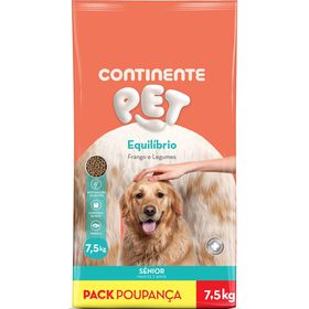 Ração para Cão Sénior Frango e Legumes Pack Poupança