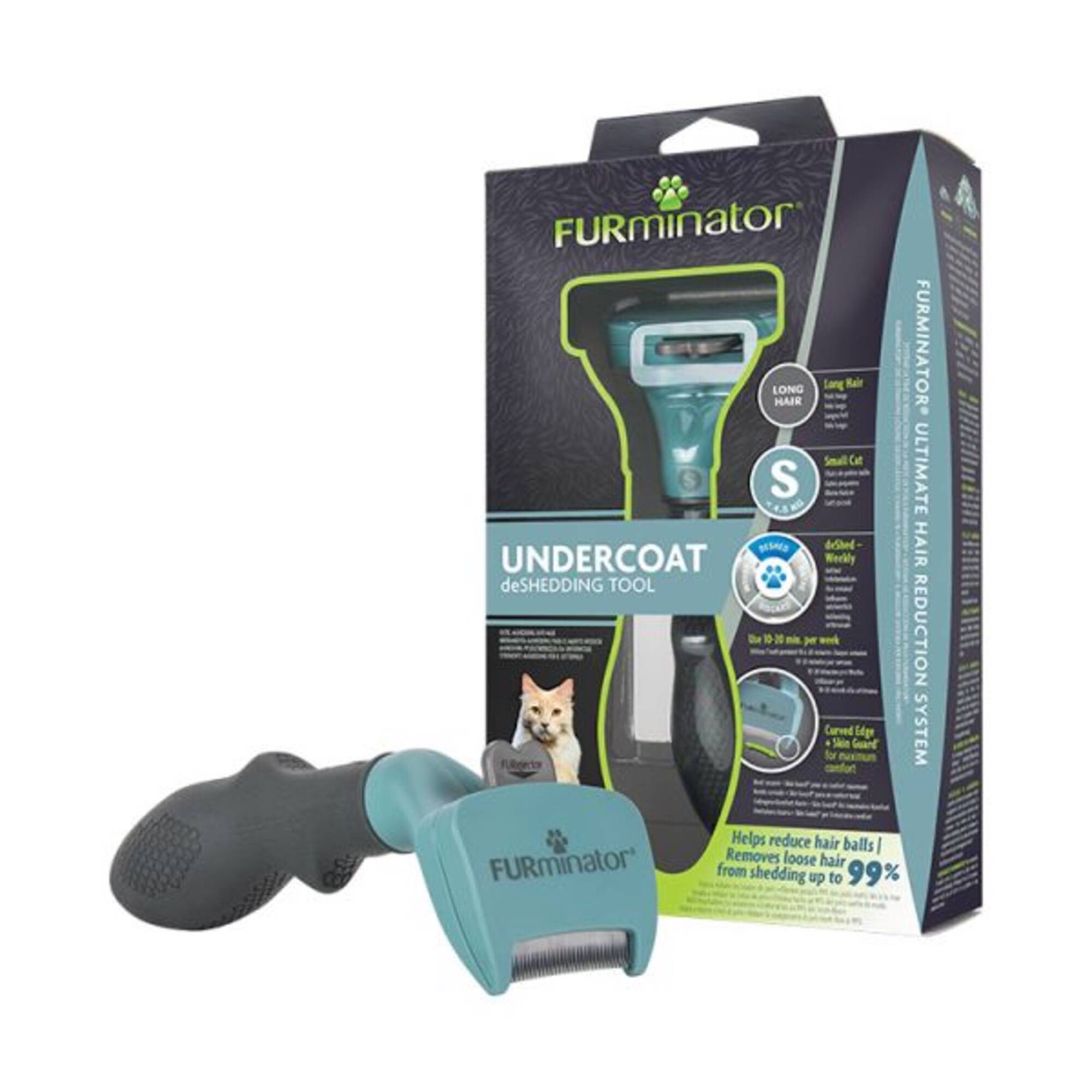 Escova Furminator para Gato Long Hair S