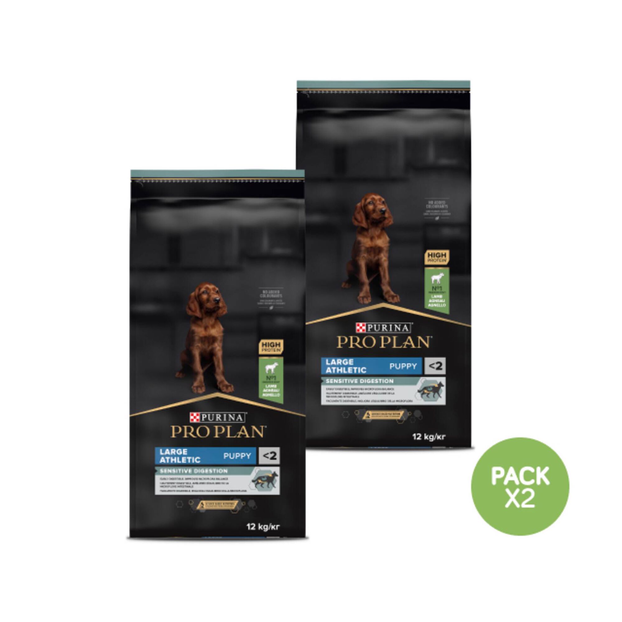 Ração para Cão Júnior Athletic Sensitive Digestion Borrego