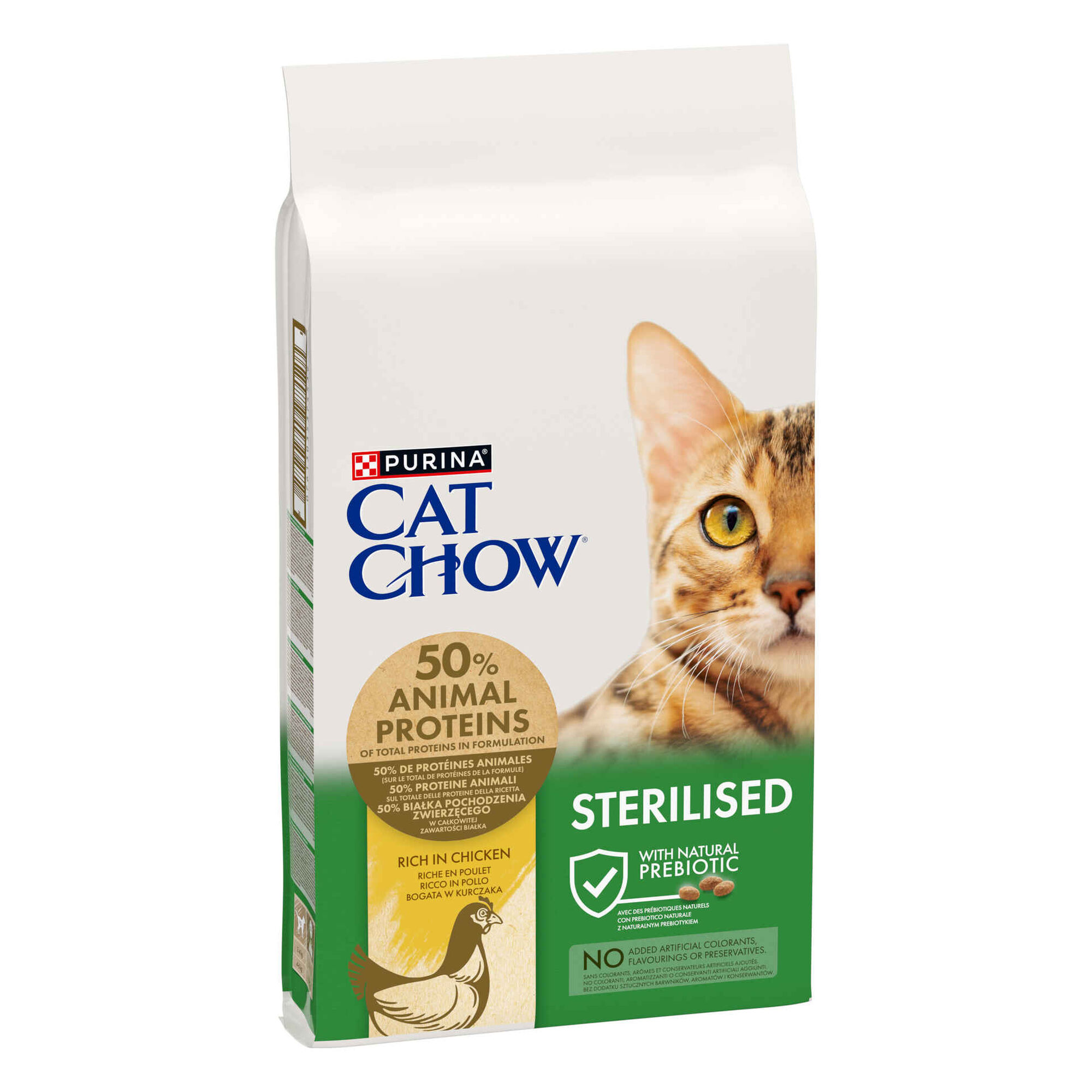 Ração para Gato Adulto Esterilizado Frango