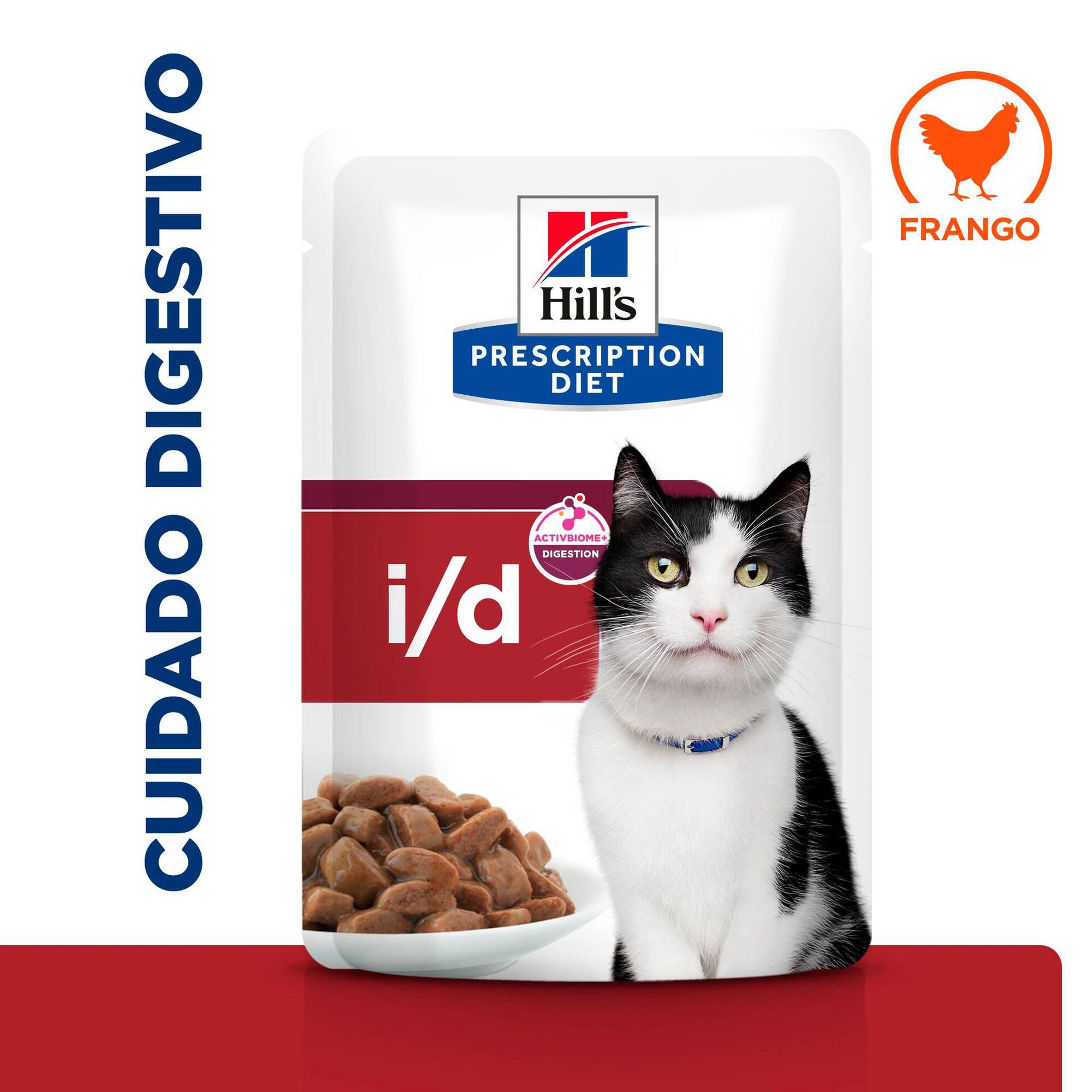 Comida Húmida para Gato Prescription Diet Digestive Care Frango