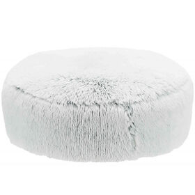 Colchão Redondo Harvey Branco e Preto 80cm