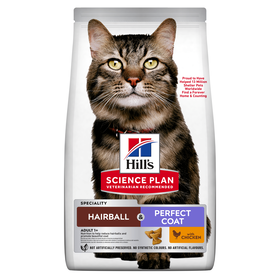Ração para Gato Hairball&Perfect Coat Frango