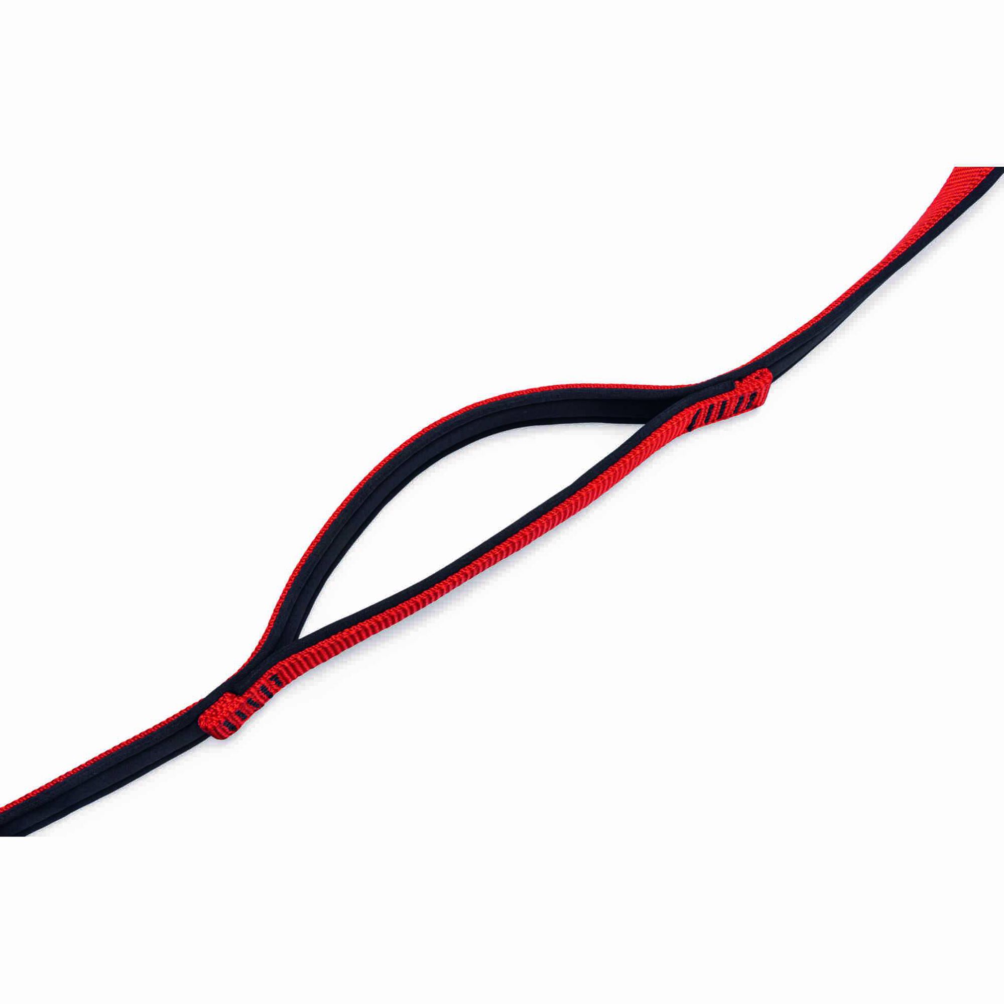 Trela para Cão Treino Nylon Vermelha