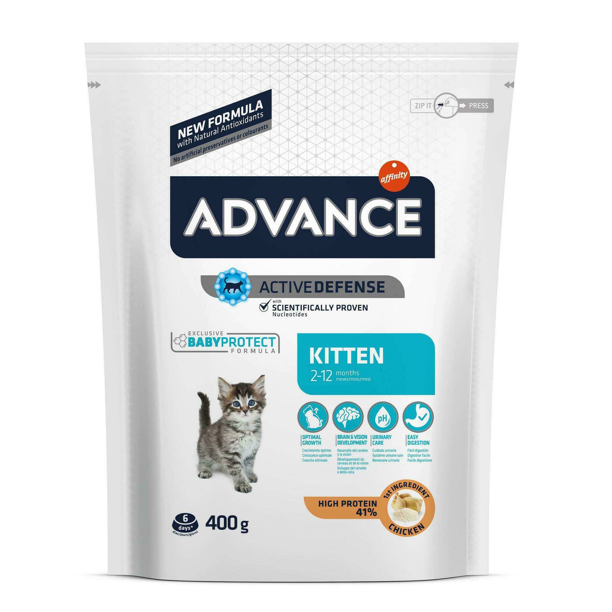 Ração para Gato Kitten Active Defense Frango e Arroz Ração para Gato Kitten Active Defense Frango e Arroz