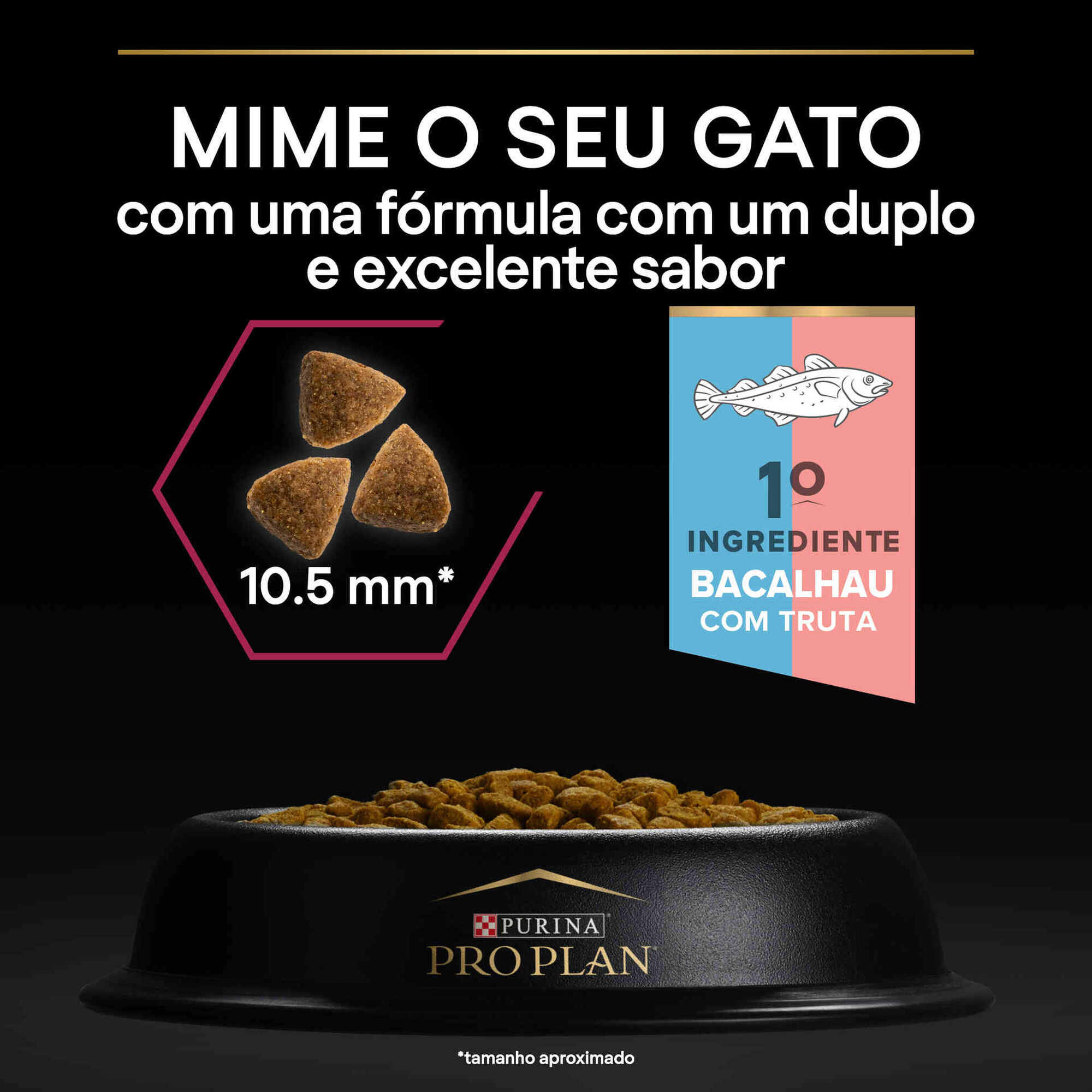 Ração para Gato Adulto Esterilizado Savoury Duo Bacalhau e Truta