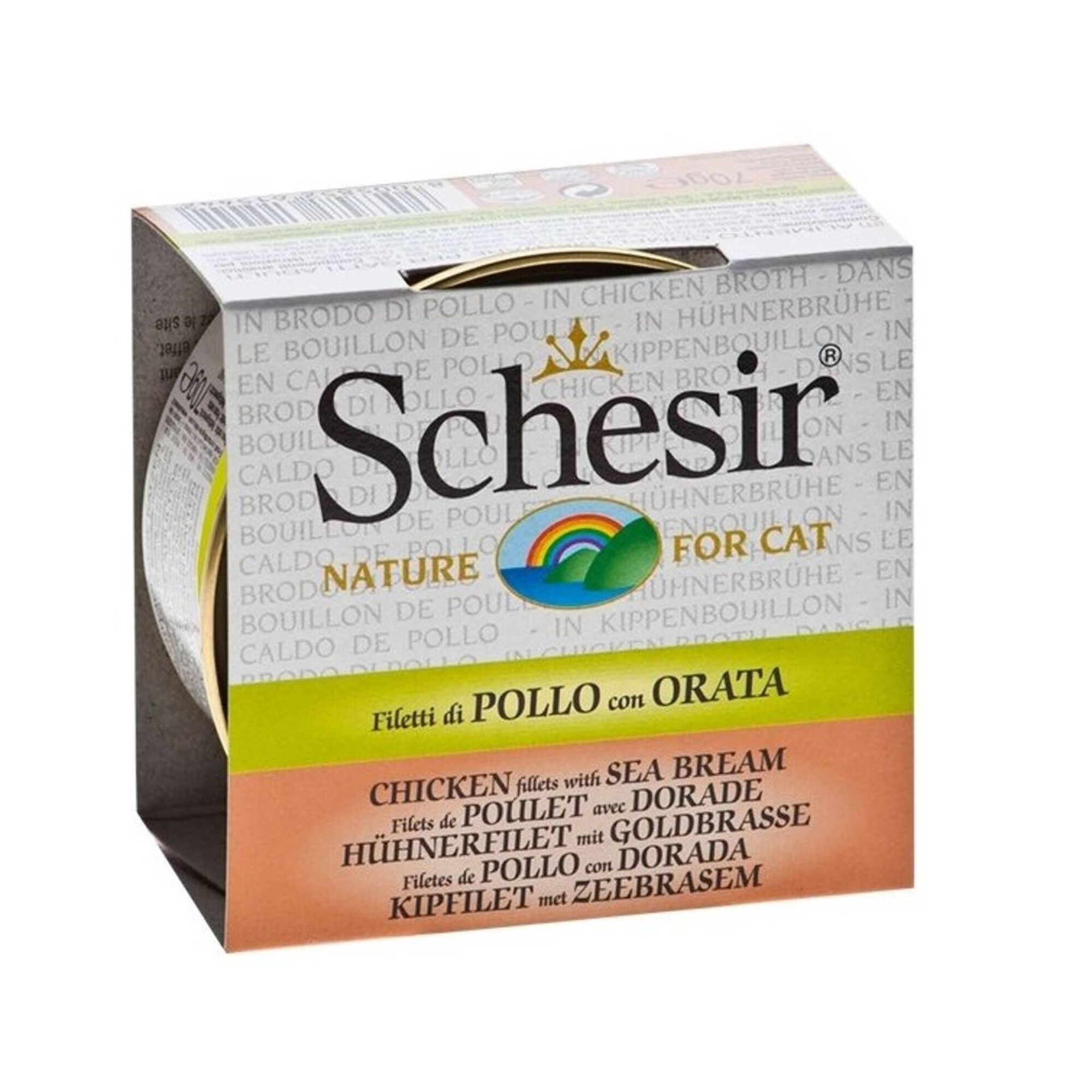 Comida Húmida para Gato Adulto Frango e Dourada
