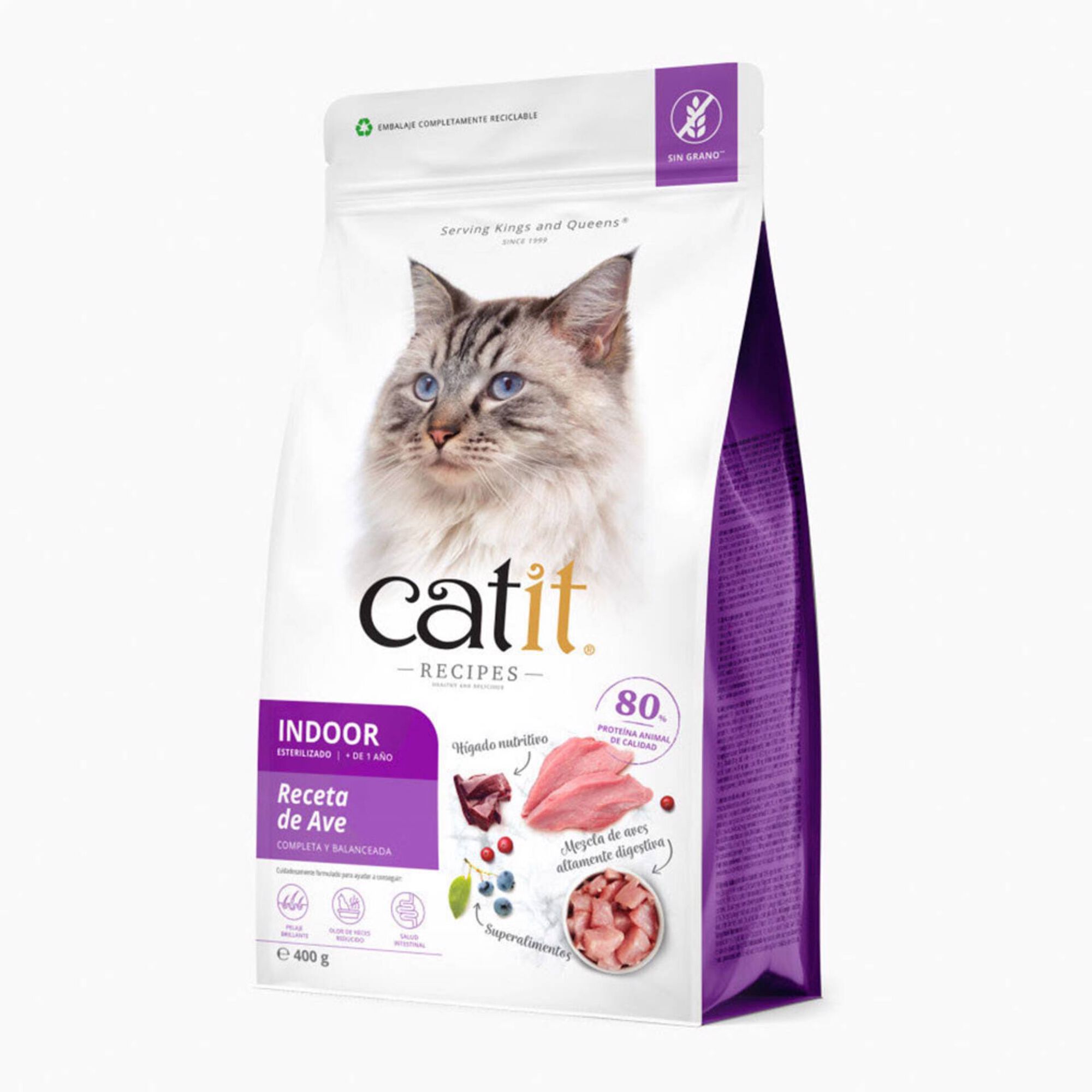 Ração para Gato Esterilizado Aves