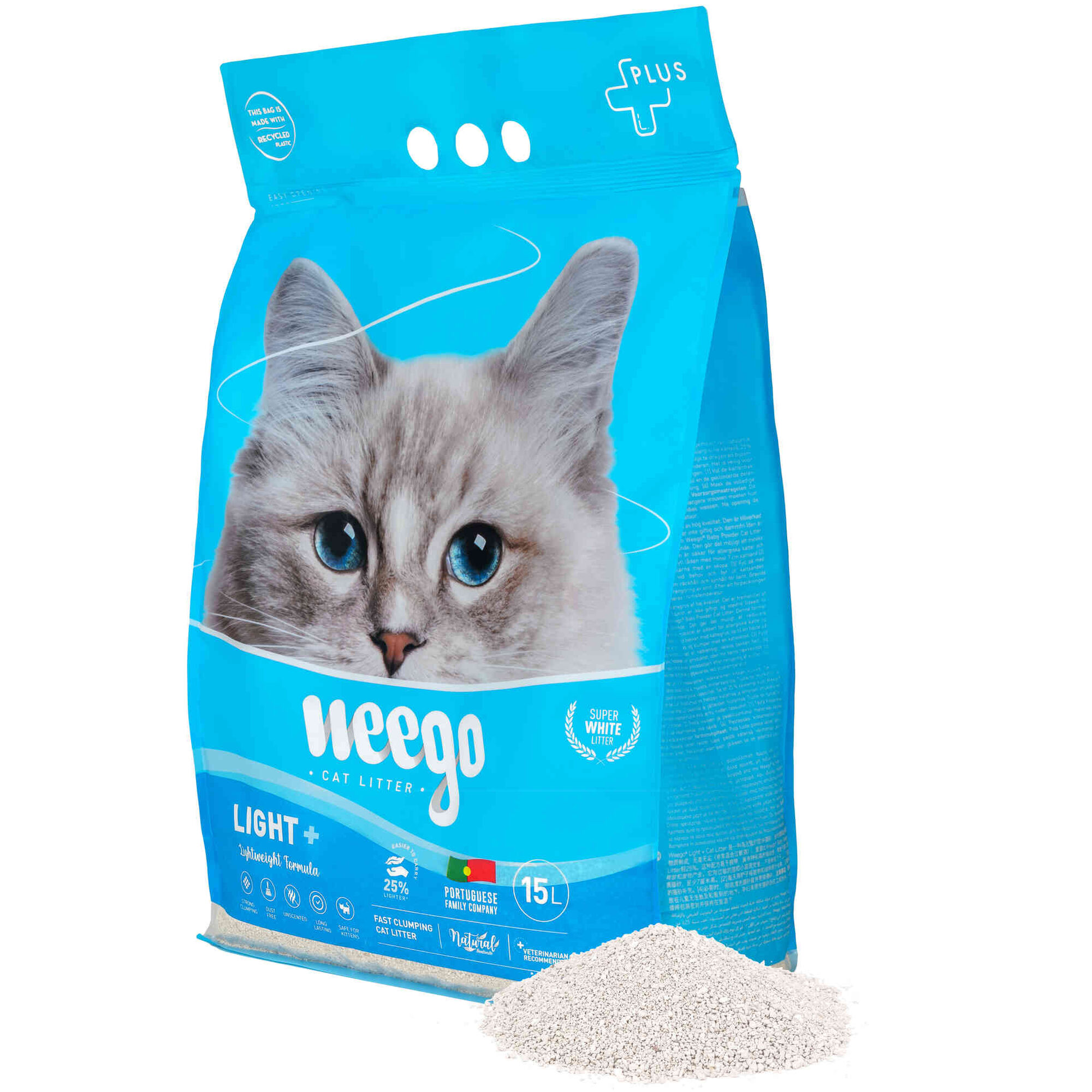 Areia Aglomerante Litter Light Areia Aglomerante Litter Light