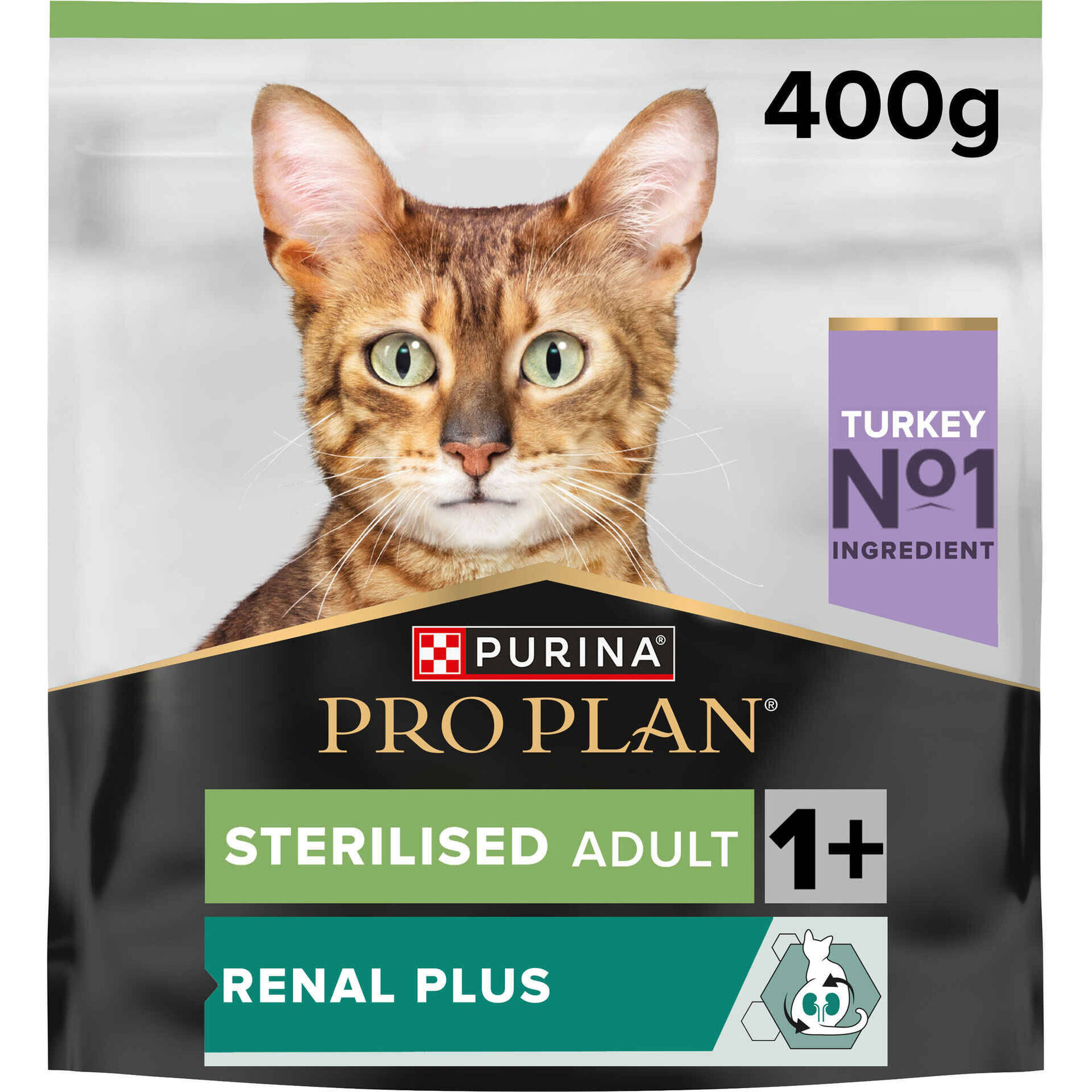 Ra&ccedil;&atilde;o para Gato Adulto Esterilizado Renal Plus Peru Purina Pro Plan