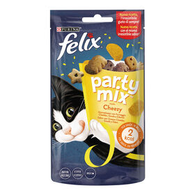 Snack para Gato Adulto Party Mix Chezzy Mix