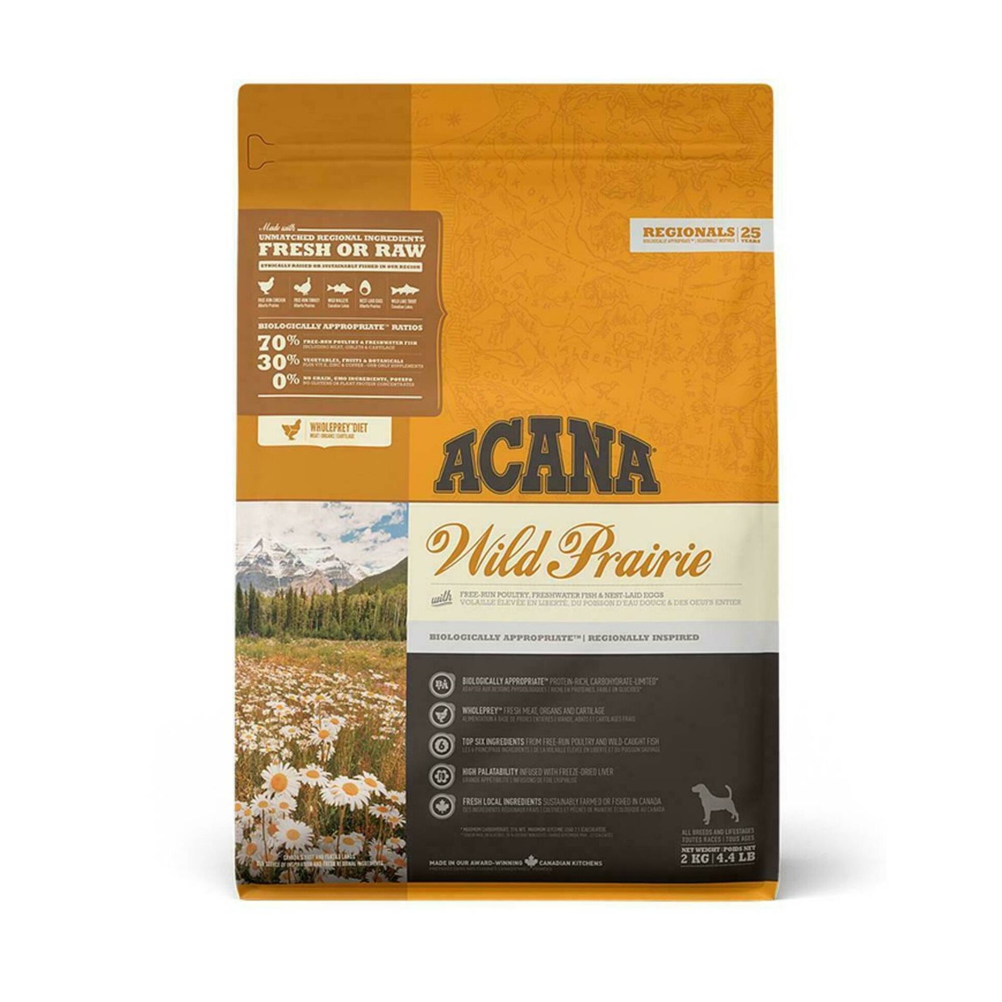 Ração para Cão Adulto Highest Protein Wild Prairie Recipe