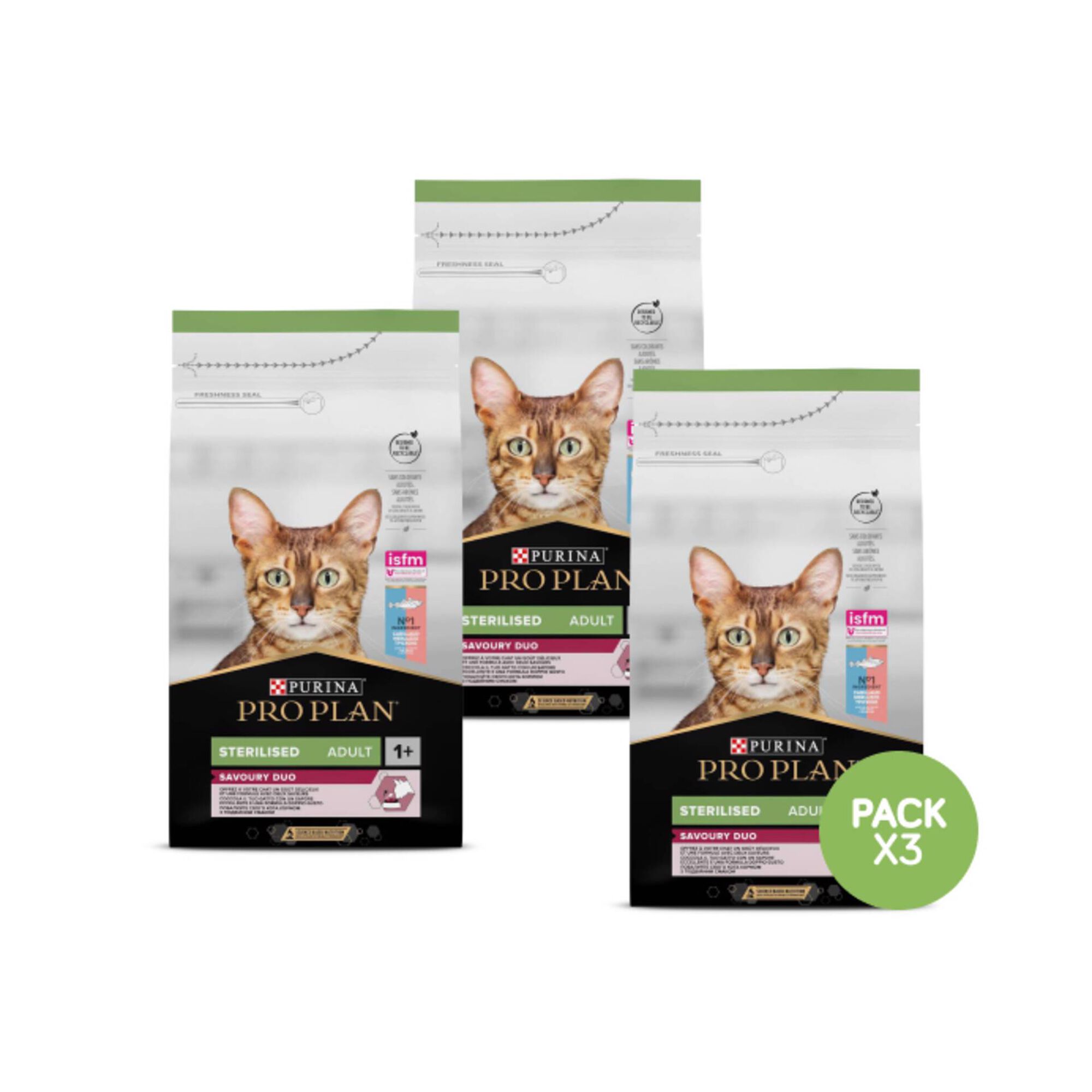 Ração para Gato Adulto Esterilizado Savoury Duo Bacalhau e Truta Ração para Gato Adulto Esterilizado Savoury Duo Bacalhau e Truta