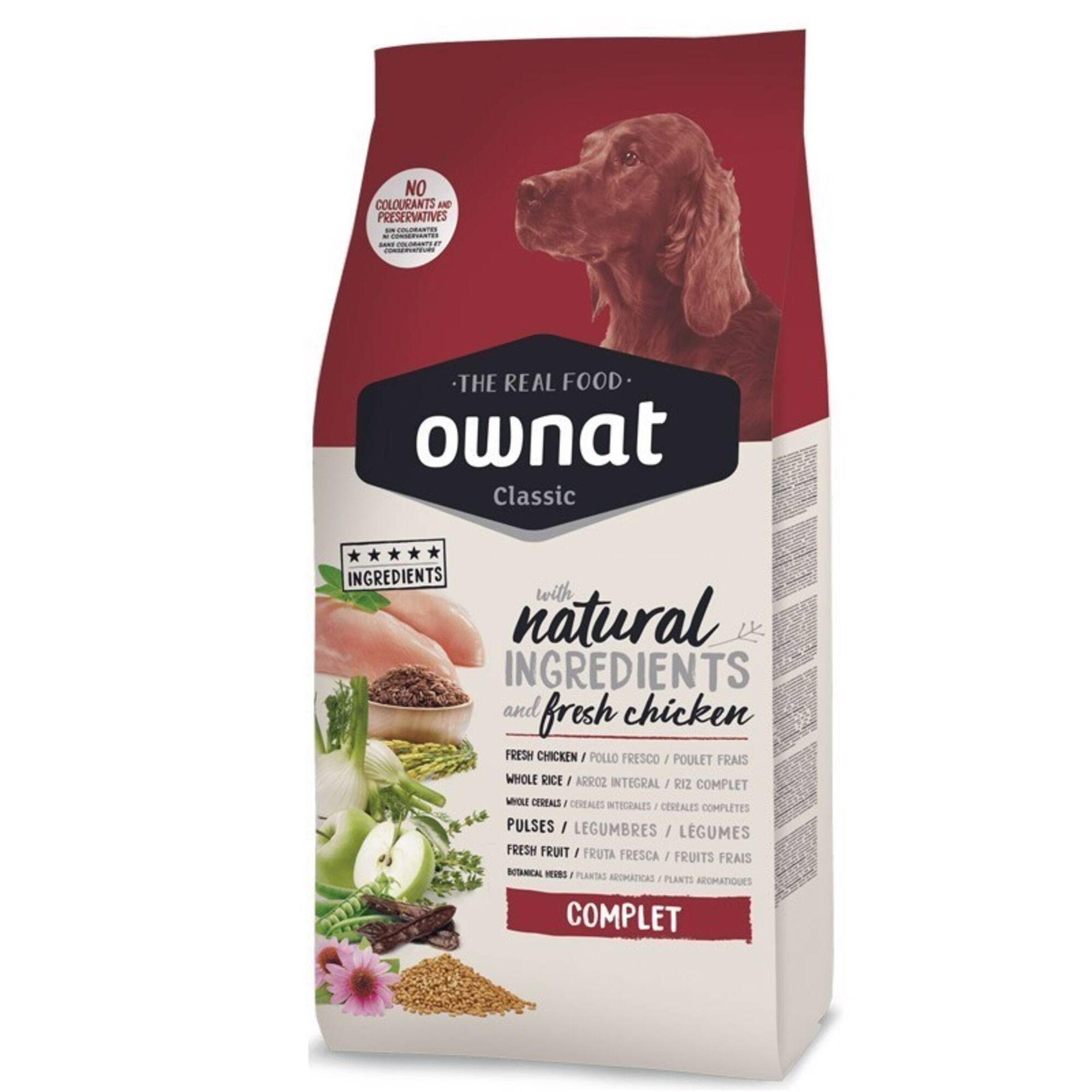 Ração para Cão Classic Complet Frango e Arroz