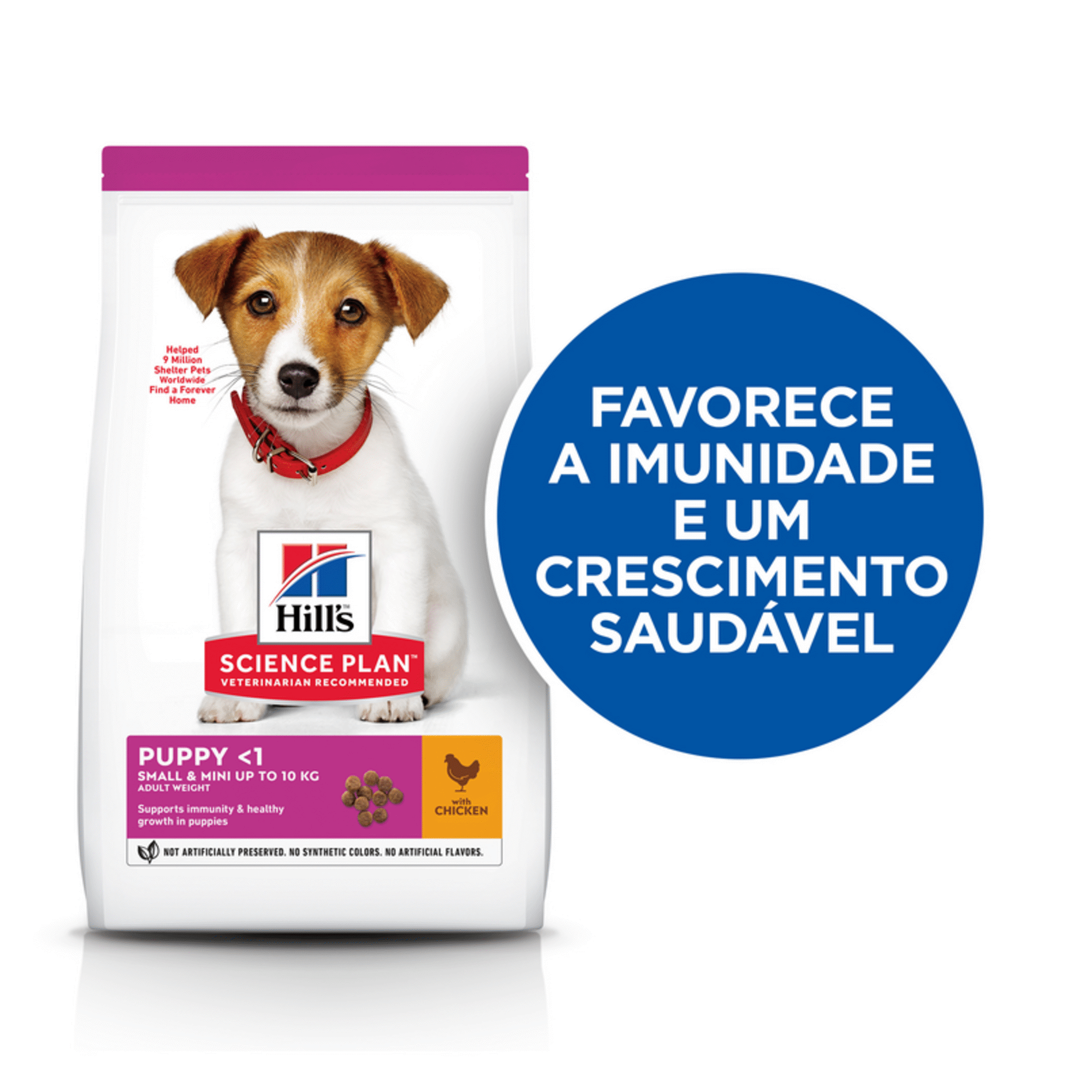 Ra&ccedil;&atilde;o para C&atilde;o J&uacute;nior Mini Science Plan Frango