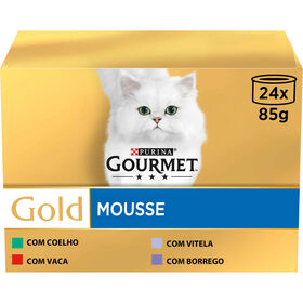 Comida Húmida para Gato Adulto Seleção Mousses Comida Húmida para Gato Adulto Seleção Mousses
