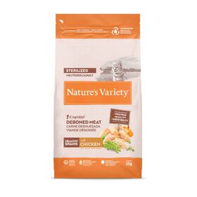 Ração para Gato Adulto Esterilizado Natural Frango