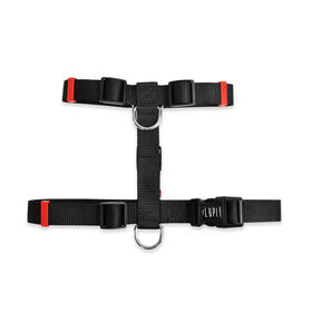 Arnês para Cão Preto 25 mm 40-67 cm L