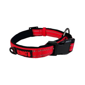 Coleira para Cão Nylon Vermelha