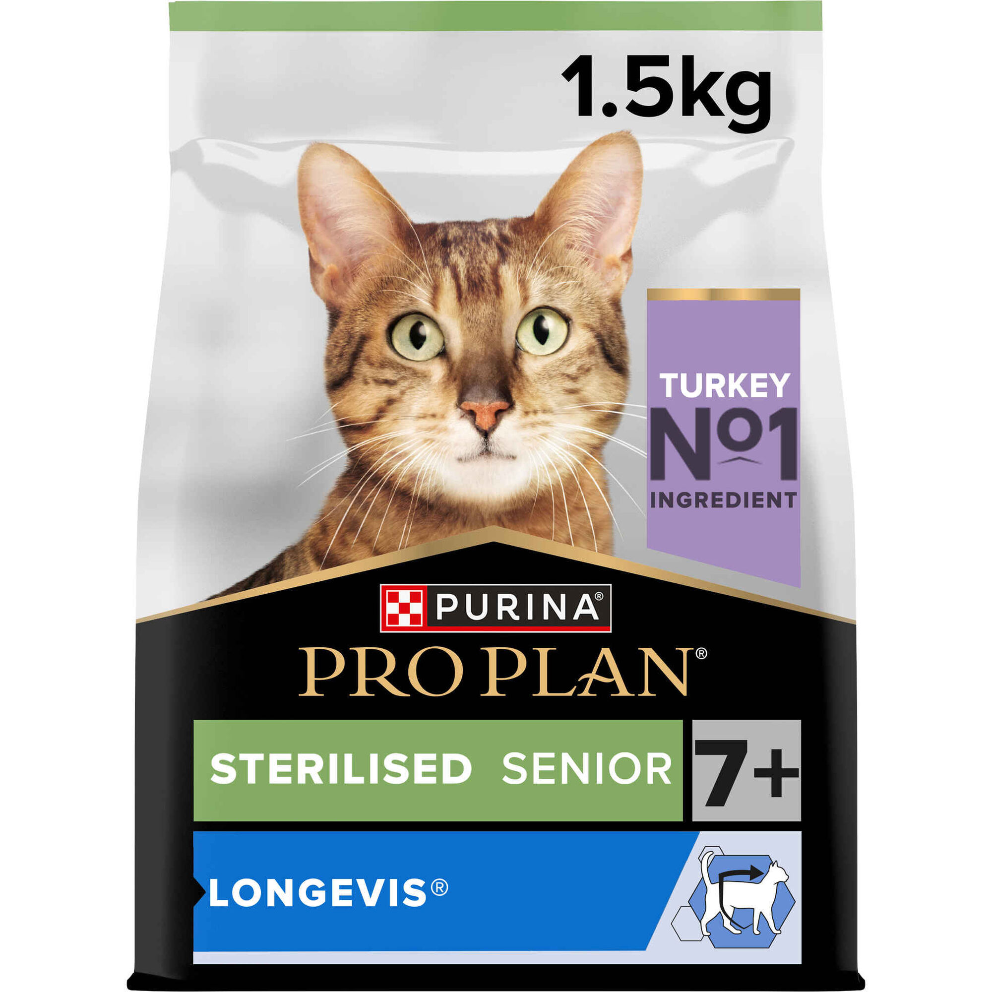 Ração para Gato Sénior Esterilizado Longevis Peru